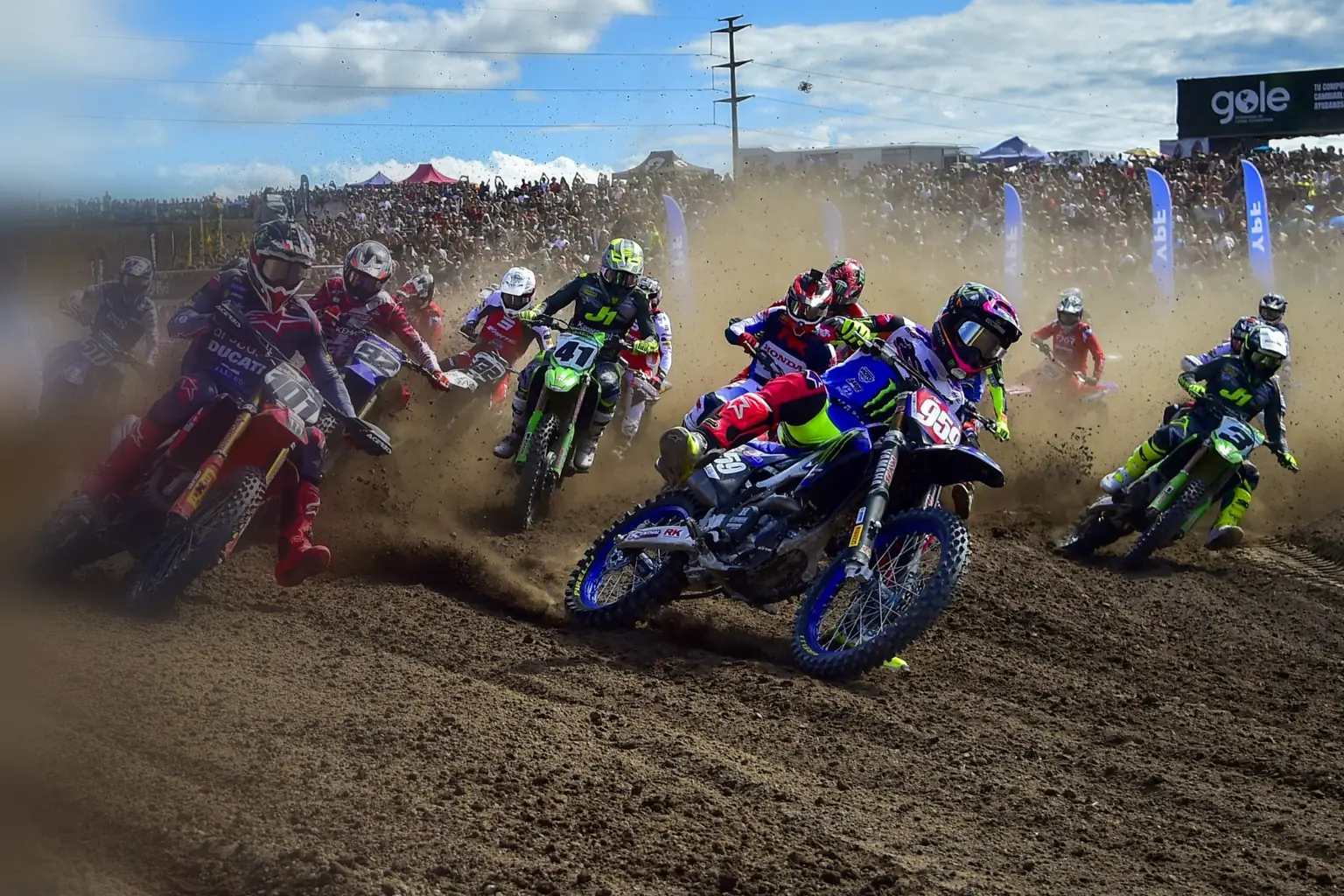 Mundial de Motocross de Almonte — parking de evento